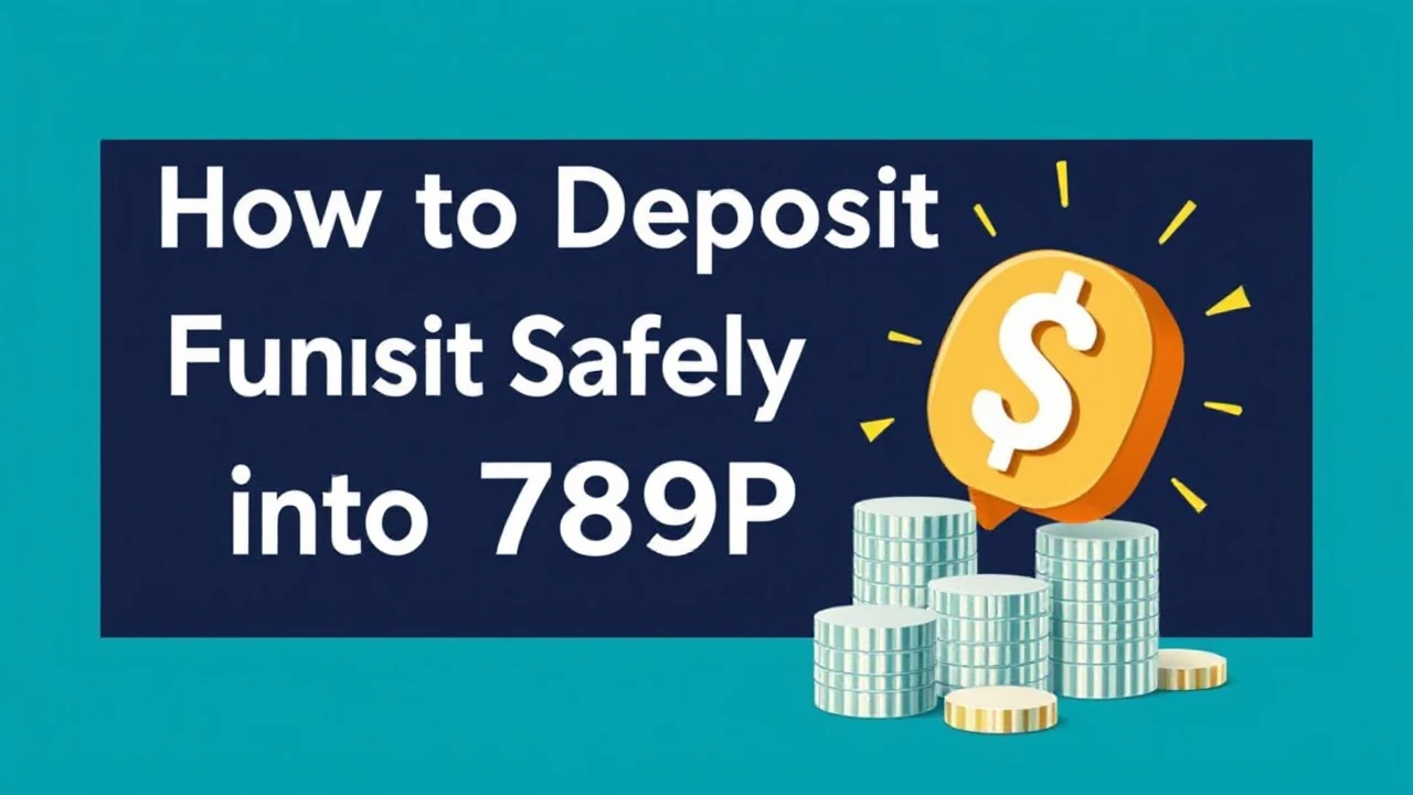 How to Deposit Funds Safely into Your 789P Account