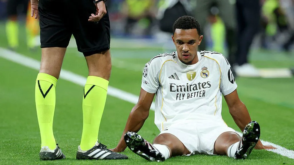 Alexander-Arnold sustains early setback in Los Blancos UCL tie